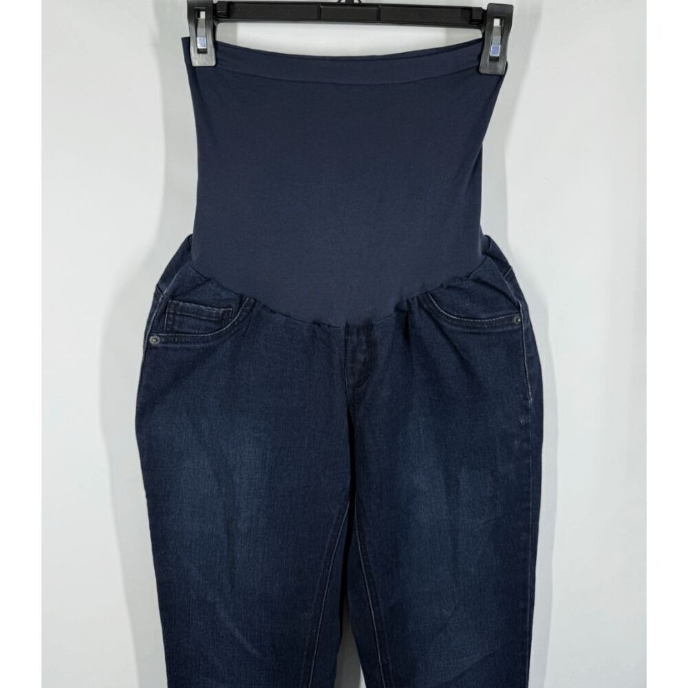 Indigo Blue Denim Maternity jean size medium